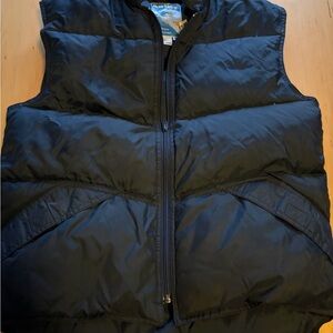 Men's Black Puffer Vest